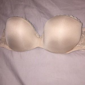 Strapless bra